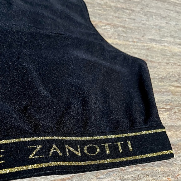 Giuseppe Zanotti Halyna Black Sports Bra Made in Italy - Picture 16 of 16